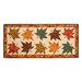 The finished table runner in Autumn Celebration isolated on a white background.