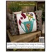 Front cover showing completed pillow wrap project, staged with vintage decor.