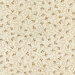 Very light cream fabric with a dotted vine and calico leaf print.