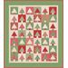 An example of what the tree paper templates can help create! A pieced tree quilt in red, cream, and green,