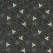 Various witch hats in black, orange, white, and purple on a dark gray background with tiny stars.