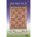 Cover of Just Can't Cut It featuring a colorful quilt design with floral patterns.