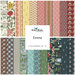 A stacked collage of vintage fabrics with an Emma by Riley Blake Designs tag in the center