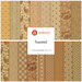 A collage of the neutral fabrics included in the Toasted FQ Set.