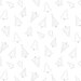 Gray outlines of Christmas trees scattered on a white background