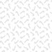 Gray outlines of candy canes scattered on a white background