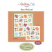 Front of the pattern featuring two quilt patterns titled Maple Sky Remix with autumn-themed leaf designs.