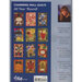 Back of the book featuring 12 seasonal quilt designs and an author photo.