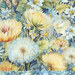 An 8x8 close up swatch of the flowers and butterflies of one rectangle in the panel.