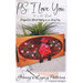 Front cover of the PS I Love You pattern, showing the completed project staged with a houseplant.