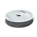 Spool of graphite bias tape isolated on a white background