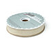 Spool of linen bias tape isolated on a white background