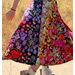skirt make with the superbloom fabric