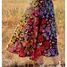 skirt make with the superbloom fabric