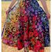 skirt make with the superbloom fabric