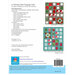 Instruction sheet for A Wintry Mix quilt pattern, featuring fabric requirements and layout designs.