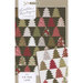 Cover of the Fir Tree Lane quilt pattern featuring a grid of colorful fir tree designs.