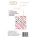 Back cover of a quilt pattern featuring title Good Hearted, dimensions, and material list.