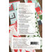 Back of a sewing pattern for Merry Stockings 2, listing materials and instructions for creating quilts.