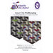 Image of a quilting pattern titled Inner City Wallhanging, featuring a geometric design