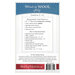 A materials list for a Words in Wool sewing project, including required and recommended items.