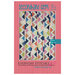 Colorful quilt pattern cover for Secondhand Gem featuring a colorful zig zag stripe pattern.