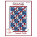 The front of the Patriotic Pride pattern featuring the finished quilt isolated on a white background.