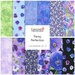 fabric collage of pansy florals 