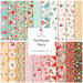 Collage of fabrics in the Farmhouse Fancy fat quarter set featuring a variety of floral prints.