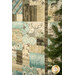 An angled shot of the right side of the quilt, demonstrating fabric, piecing, and border details.