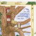 An 8x8 close up swatch of the book panel, showcasing a page that reads 
