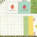 Scanned swatch of the panel demonstrating scale as well as color and print details.