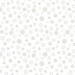 Digital scan of a white-on-white fabric with tossed buttons of various sizes and colors.