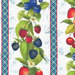 8" x 8" swatch of fabric, demonstrating color, detail, and scale.