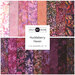 A stacked collage of batik fabrics included in the Huckleberry Haven Fat Quarter Set.