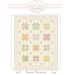 Front cover of the pattern showing the completed Quilt project and the Bunny Hill Logo.