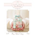 Front cover of the pattern showing the completed Pillow project and the Bunny Hill Logo.