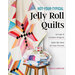 Book cover for Not-Your-Typical Jelly Roll Quilts featuring colorful quilt designs and project descriptions.