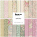 A collection of 18 floral and patterned fabric fat quarters by Benartex, titled Beloved.