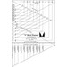The V Block Trimmer acrylic template, isolated on a white background.