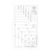 The Square Squared acrylic template, isolated on a white background.