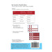The back of the pattern showing materials and requirements.
