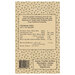 The back of the pattern with materials and requirements.