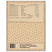 The back of the pattern with materials and requirements.