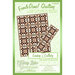 Front of the quilt pattern featuring intricate blocks in brown and cream, titled Lindsey’s Lullaby.