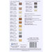 Back of the pattern showing required materials