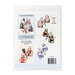 The back of the packaging for Tiny Treat Baskets template, featuring samples of the completed patterns as well as a preview of the pattern product.