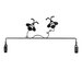 Busy Bee with Clips - 8" Charcoal  