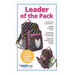 A colorful polka-dotted backpack pattern with compartments, mesh pockets, and adjustable straps.