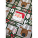 Colorful holiday quilt featuring Santa and reindeer in alternating blocks with festive patterns.